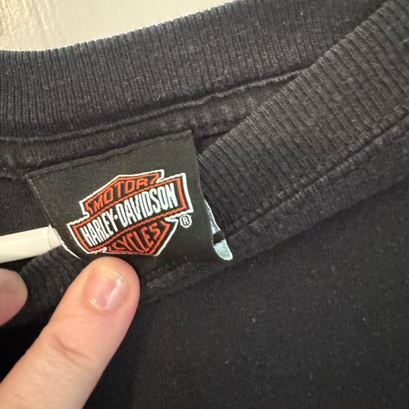 Harley Durable Black Long Sleeve Shirt, Men’s. XL - Picture 4 of 7